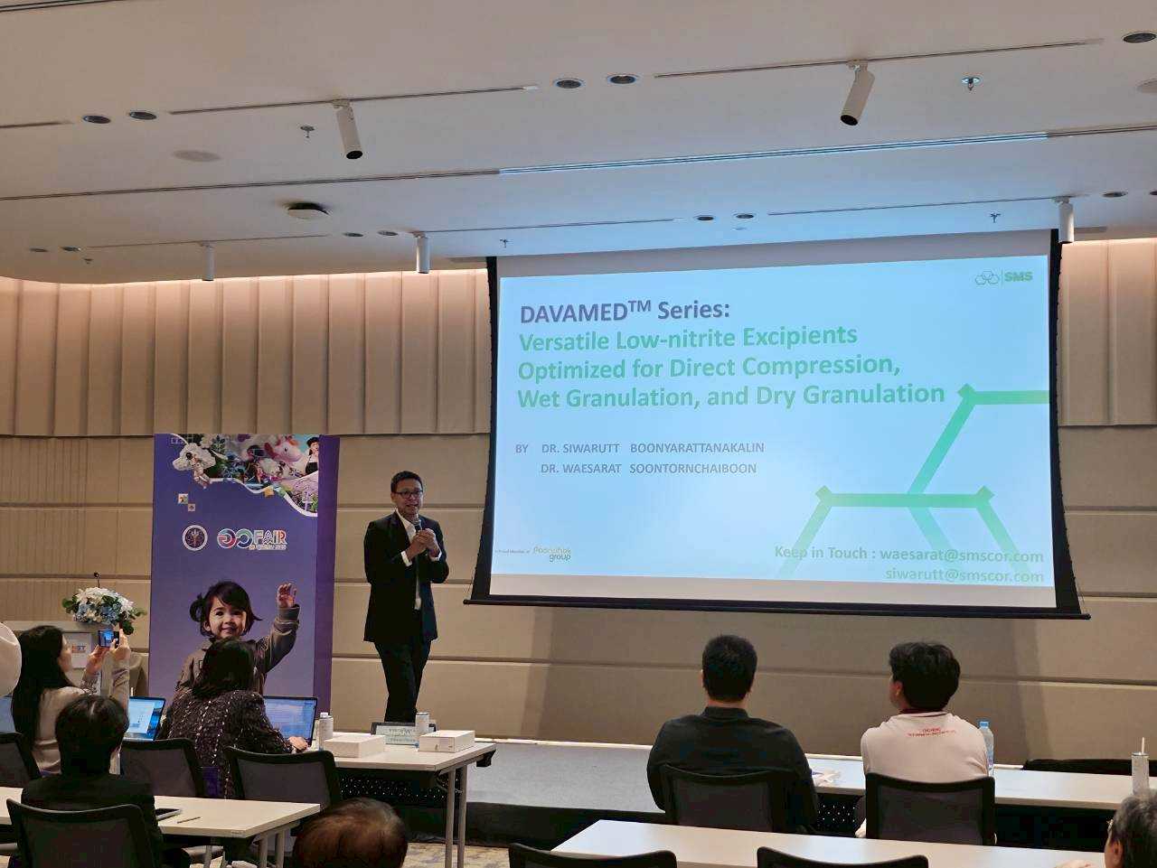 SMS Highlights Starch Innovation for Thailand’s Pharmaceutical Future at “Sci Power For Future Thailand”