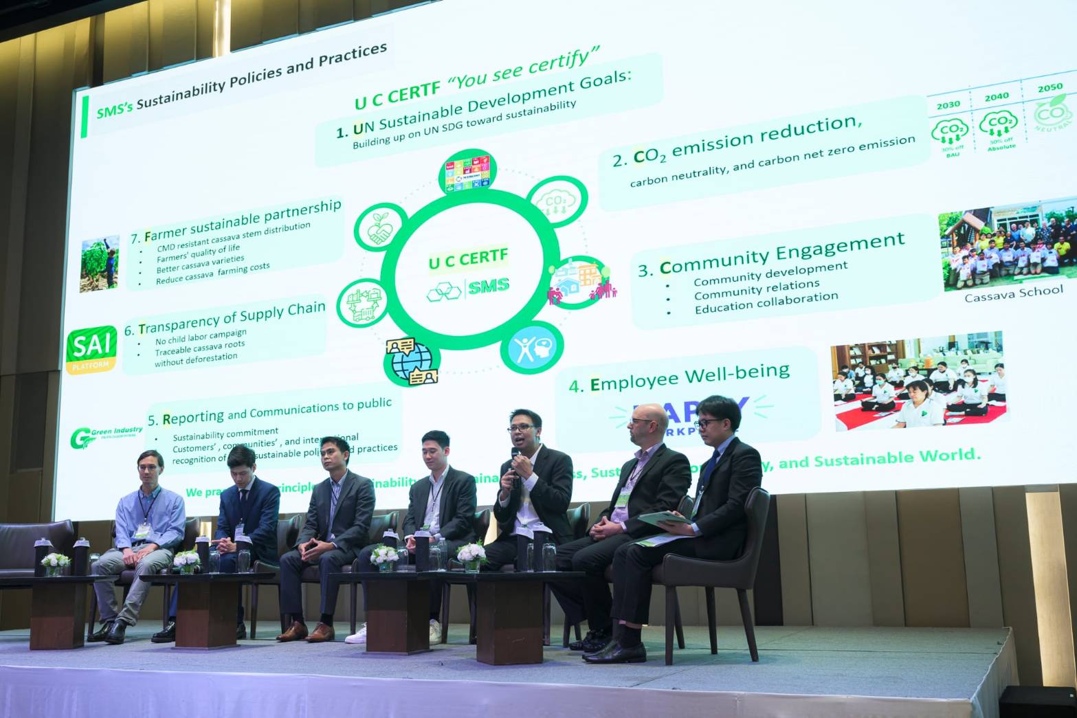 Driving Sustainability Together: SMS at the Global Cassava Sustainability Forum 2025