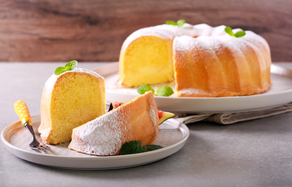 Eggless Sponge cake, modified tapioca starch, egg replacer 